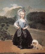 Francisco Goya Maria Teresa de Borbon y Vallabriga oil painting artist